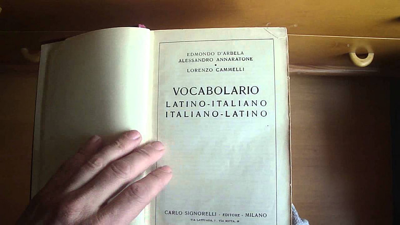 vocabolario italiano