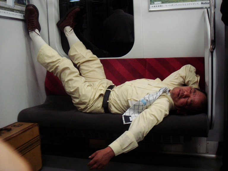 dormire sul treno